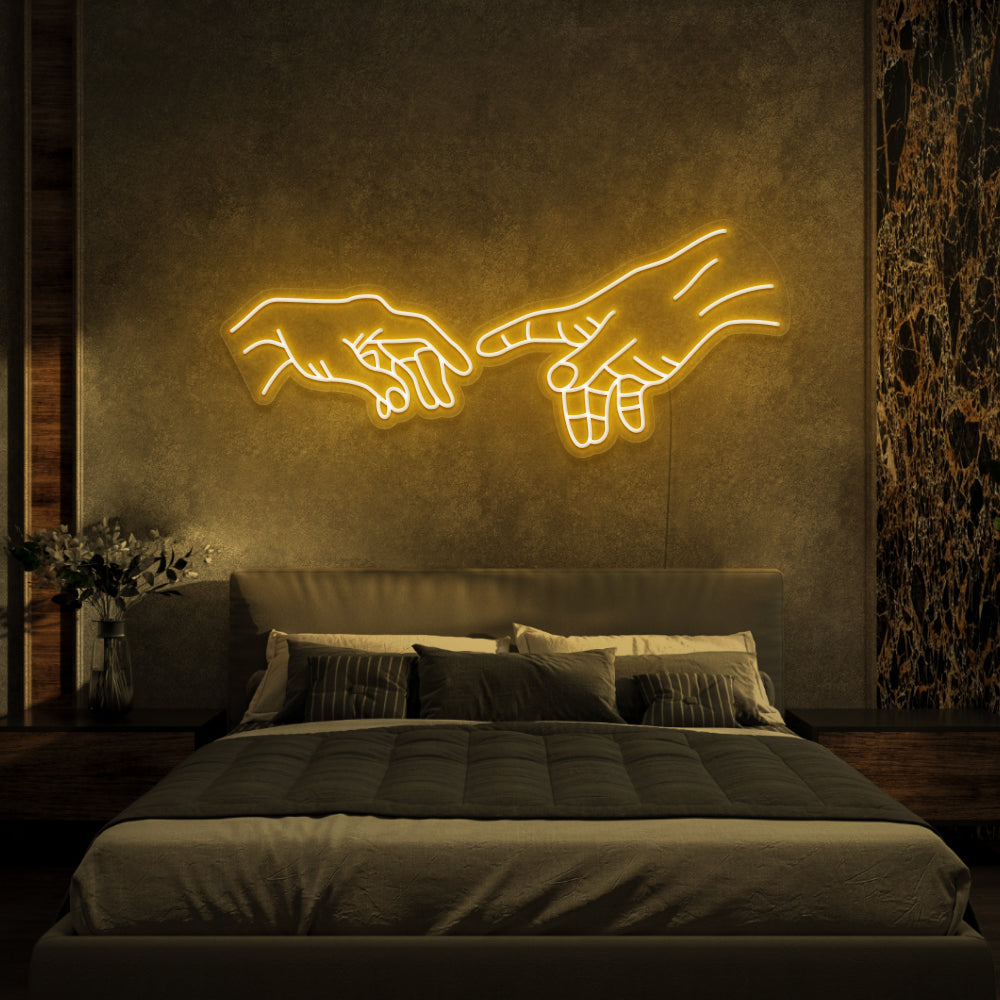 Touch of God Neon Sign