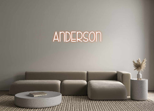 Custom Neon: ANDERSON