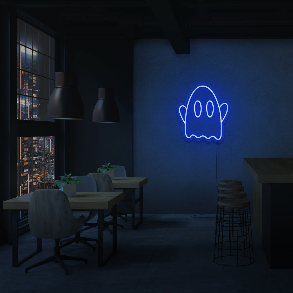 Cute Ghost Neon Sign