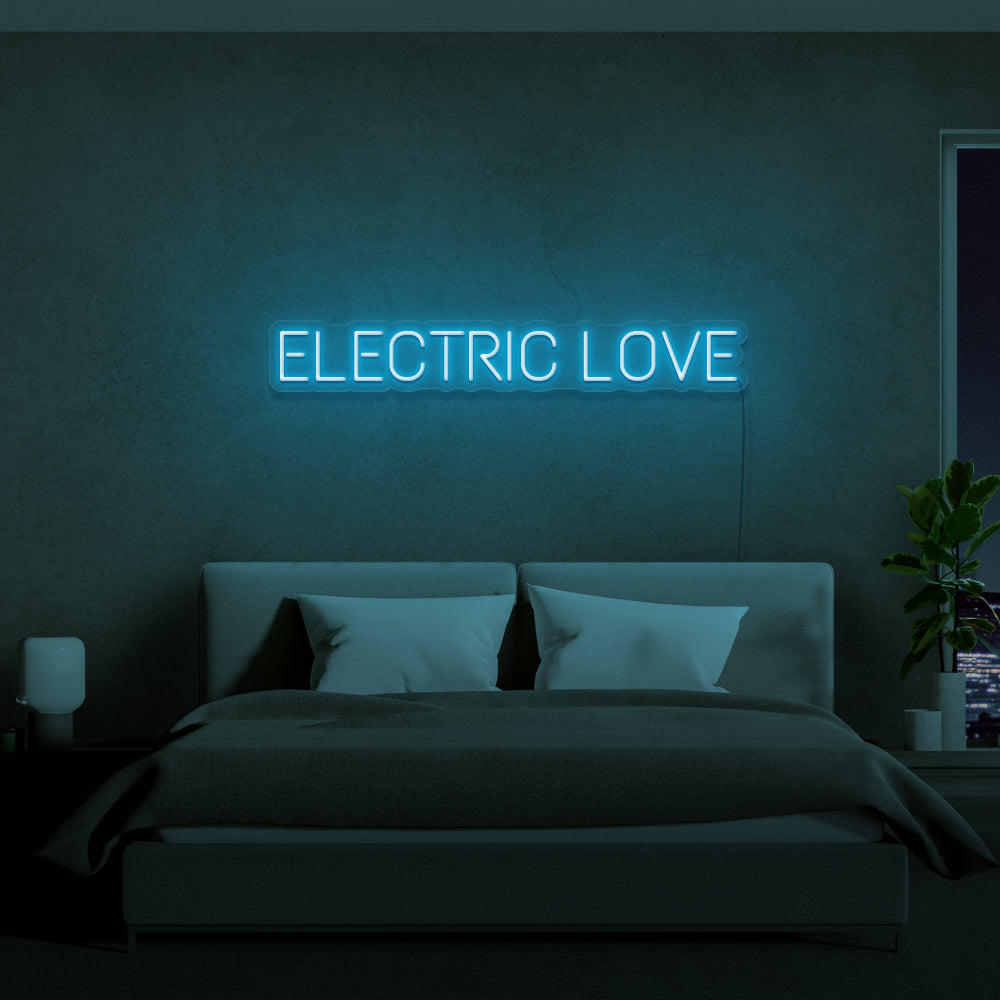 Electric Love Neon Sign