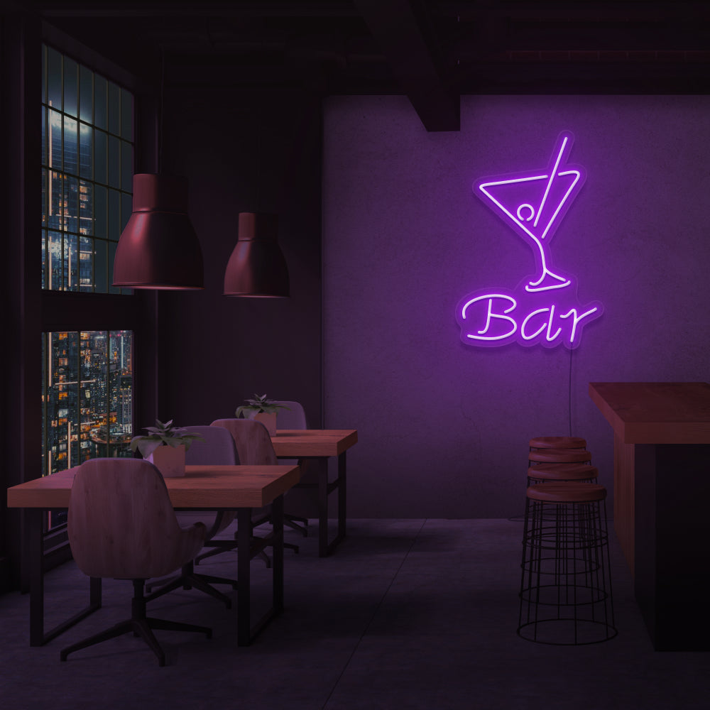 Martini Bar Neon Sign