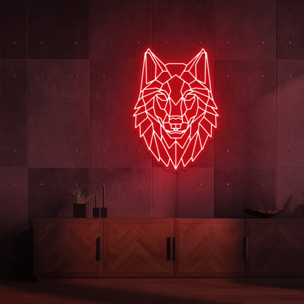Wolf Neon Sign