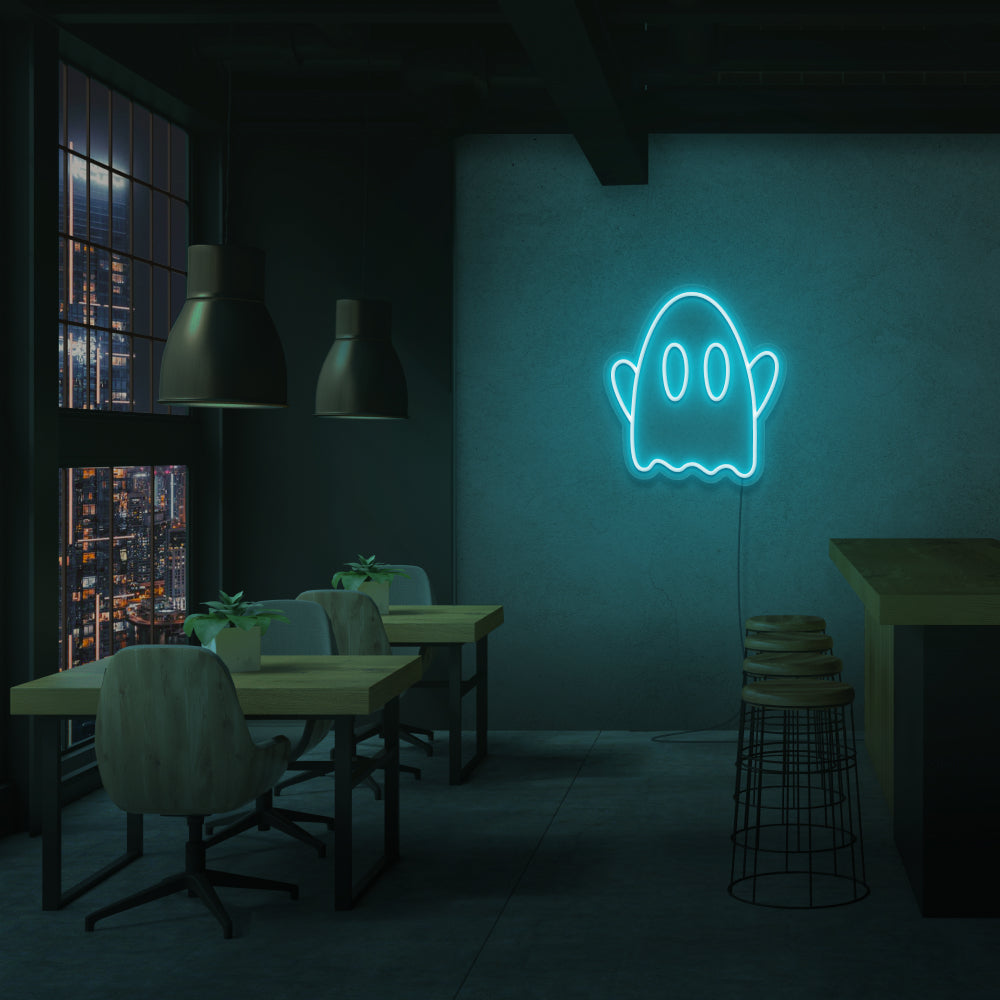 Cute Ghost Neon Sign