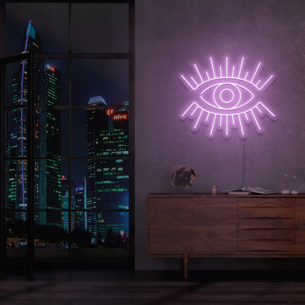 Eye Symbol Neon Sign